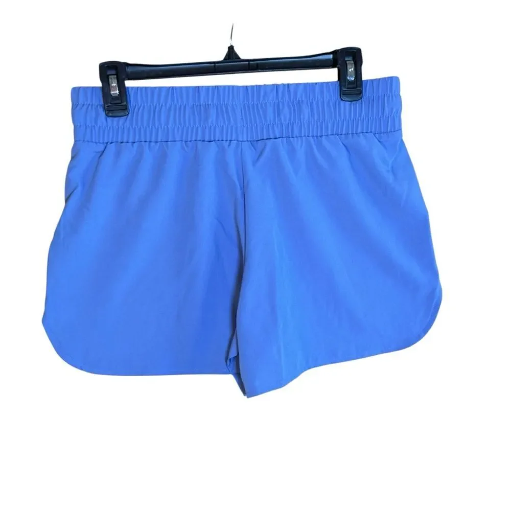 Reebok Women's Stretch Woven Althetic Shorts Size Small Periwinkle Peach NWOT